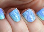 Spot Gradient with Water Marble Overlay