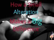 Small Alteration Makes Difference