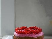 Roasted Beet Layer Cake with Coconut Frosting Currants