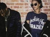 Rihanna Hits Studio With Travis Scott