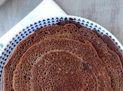 Sweet Ragi Dosa (Sweet Finger Millet Crepes)