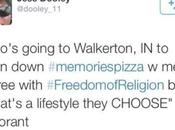 Bigot Threatens Burn Down Indiana Pizzeria Because Store Owner’s Constitutional Right