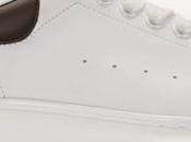 White Heights: Alexander McQueen Leather Sole Sneakers