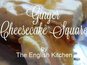 Ginger Cheesecake Squares