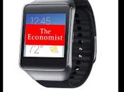 Glance Your Ear: Listen Economist Smart Watch?