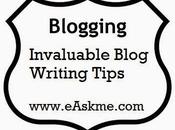 Invaluable Blog Writing Tips