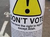 Don't Vote: Allah Says