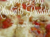 Roly Poly Rhubarb Pudding