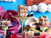 Donut Month: Whole-Wheat Lemon, Lavender Blackberry Glazed Cake