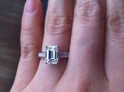 Jewel Week Stunning Emerald-Cut Diamond Engagement Ring