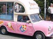 Vintage Cream Trucks