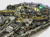 10.000 Lego Pieces Build “Millenium Falcon”!