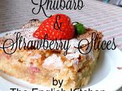 Rhubarb Strawberry Slices