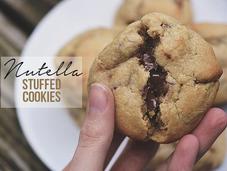 Recipe Nutella Stuffed Cookies