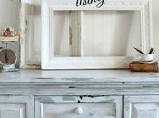 Layer Milk Paint Using Clear