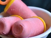 Strawberry Frozen Yogurt Popsicles Summer Special