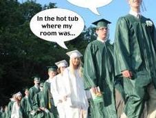 Graduates: Don’t Look Back… Because Your Room Already