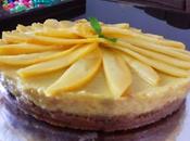 Mango Coconut Tart That Looks Like Cheesecake