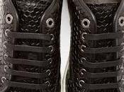 Enlightenment Feet: Lanvin Black Leather Labyrinth Sneaker