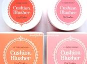 Review: Etude House Cushion Blusher Swatches