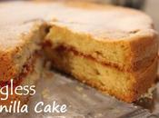 Eggless Vanilla Cake