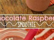 Chocolate Raspberry Smoothie {vegan, Gluten Free}