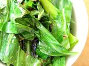 Sautéed Spring Greens with Chilli Vegan