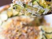 Zucchini Ricotta Quiche with Crumbled Walnuts