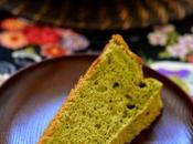 Soft Fluffy Green Matcha Chiffon Cake 抹茶シフォンケーキ