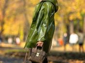 Girl Green Raincoat