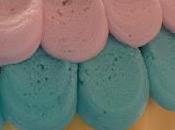 Giant Cupcake Birthday Cake with Rainbow Butter Cream