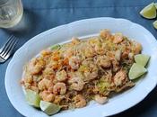 Filipino Pansit with Shrimp Lime