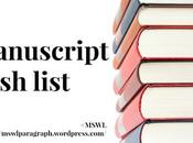 Amazing Resource Writers! Manuscript Wish List #MSWL