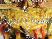 Four Cheese Pepper Omelettes