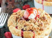 Mini Apple Berry Crumble Pies