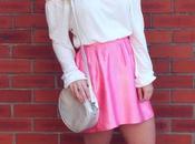 OOTD Vintageous Rags Pink Preppy Skirt