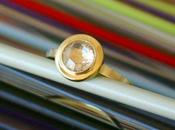 Jewel Week Rose Diamond Ring Yellow Gold