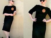 Look Day: Black Vintage Wiggle Dress
