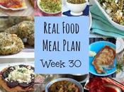 Real Food Meal Plan Week