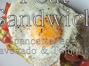 Pancetta, Egg, Avocado Bacon Sandwich