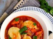 Vegetarian Paprikash with Dumplings #Food World