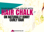 Hair Chalking Temporary Color Craze Natural