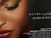 First Impressions Swatches Maybelline Gilded Gold Makeup