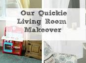 Living Room Quickie Makeover