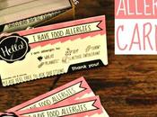 Made Food Allergy Cards