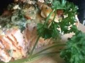 Almond Crusted Salmon with Lemon Parsley