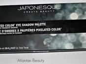 Japonesque Pixelated Color Eyeshadow Palette Review Swatches
