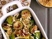 Seared Brussels Sprouts with Toasted Almonds