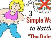 Simple Ways Battle “The Bulge” #Infographic