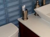Beauty Blue Tile Bathroom Design